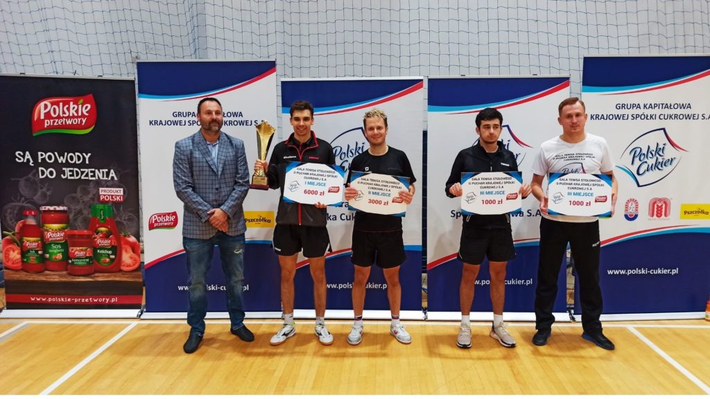 Read more about the article Triumf Dyjasa podczas Gali Tenisa Stołowego o Puchar Krajowej Spółki Cukrowej S.A.