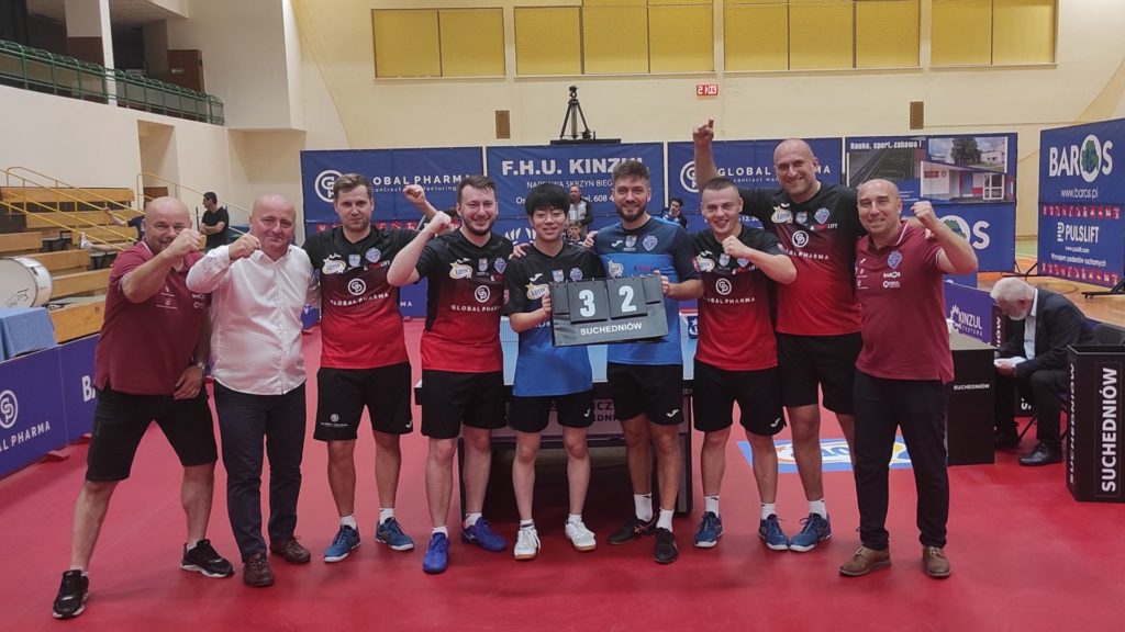 Read more about the article Piotr Cyrnek 157. polskim tenisistą stołowym w LOTTO Superlidze