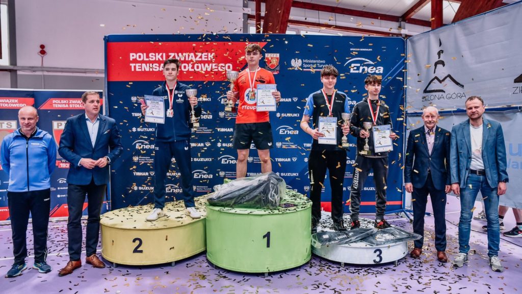 Read more about the article Marcel Błaszczyk złotym medalistą w singlu Mistrzostw Polski Juniorów