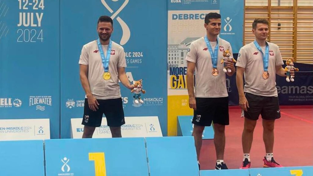 Read more about the article Jakub Folwarski mistrzem Europejskich Igrzysk Akademickich